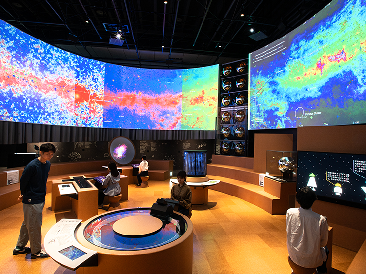 常設展示「未読の宇宙」