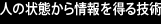 人の状態から情報を得る技術